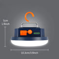 Rechargeable 4800mAh/7200mAh outdoor camping bulb, warm white light, four modes, indoor/outdoor dual use, outdoor lighting | modern outdoor light | durable plastic housing, LED outdoor light
