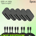 5-Pack Type-C Charger Kit (Charging Block + Type-C to Type-C Cable) - Compatible with Galaxy S25/S24/S23/S22/S21 | Local Warehouse