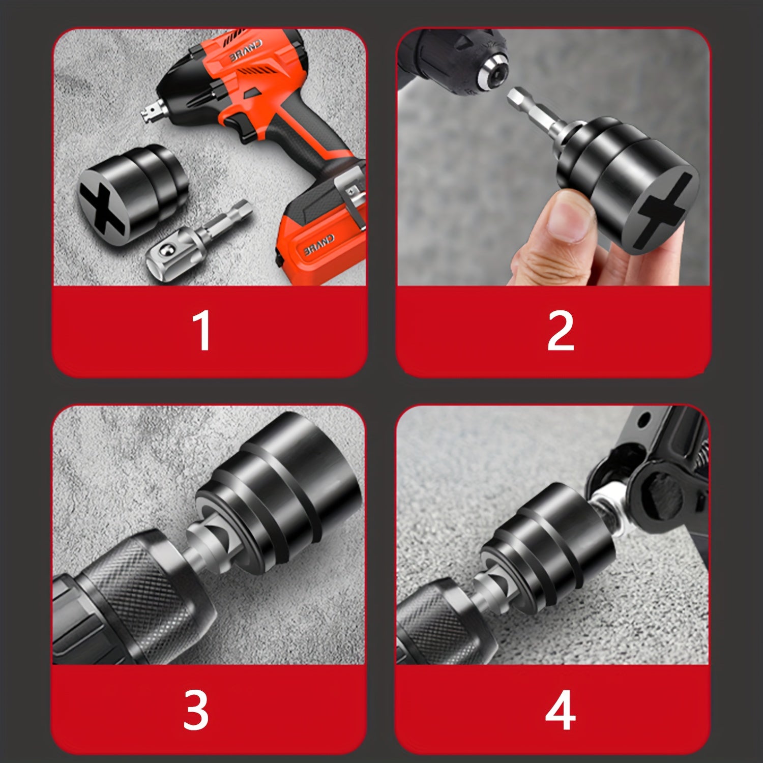 2-Piece Jack Wrench Tool Set – Essential Home Maintenance Accessory, Includes 1 Socket Wrench + 1 Hex Pneumatic Screwdriver | Multi-Purpose Hand Tool for Home Maintenance, Tire Change, Garage Repair & Emergency Fixes
