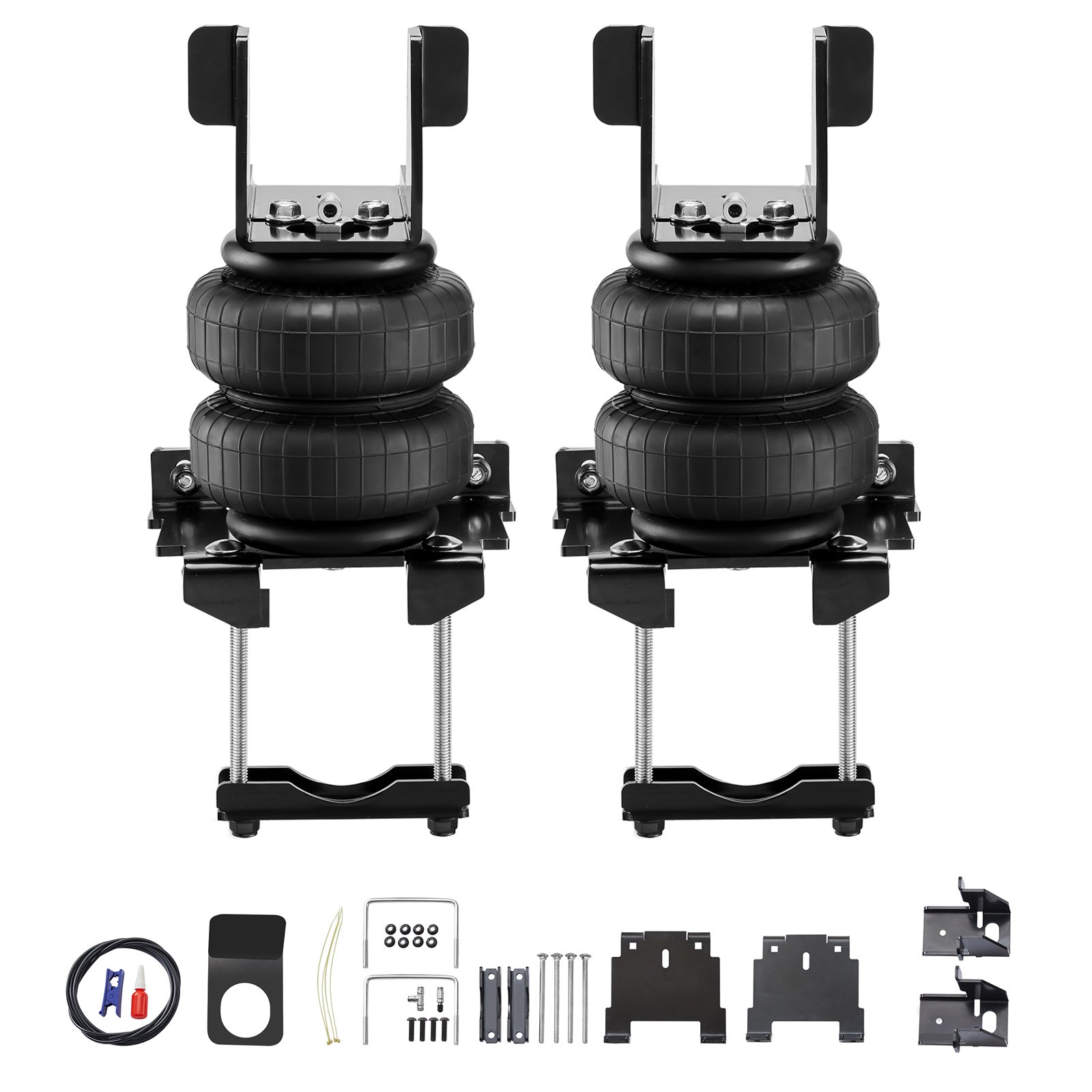 VEVOR Air Bag Suspension Kit, Air Spring Suspension Bag Kit, 5000 Lbs Load Capacity, 5 to 100 PSI