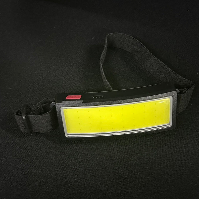 1PC COB Headlamp, USB Rechargeable Reading Flashlight, 3 Lighting Modes, Bright Portable Bedside Study Flood Light for Home Office Use