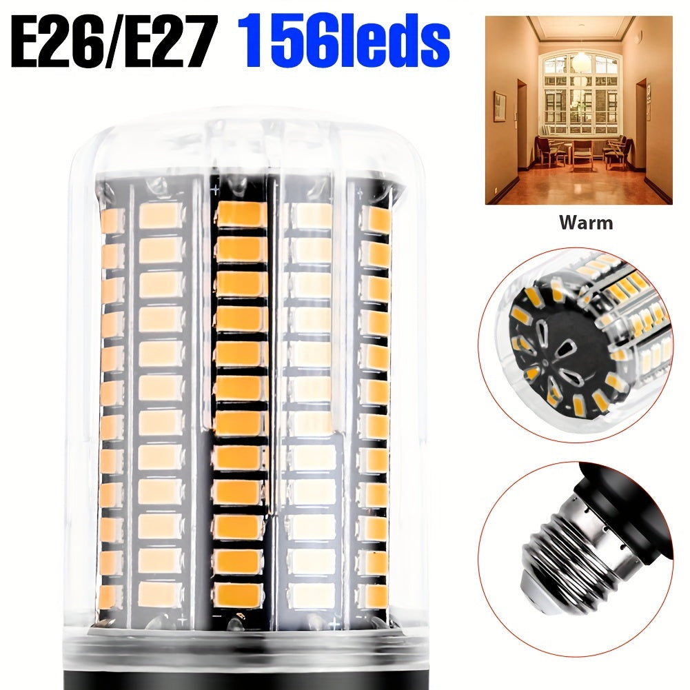 LED corn bulb E14 small screw base spotlight AC85-265V ceiling chandelier built-in bulb E27/E26 universal indoor bright eye-protection flicker-free candle light B22 home use 220V bedroom living room office study downlight 110V bathroom