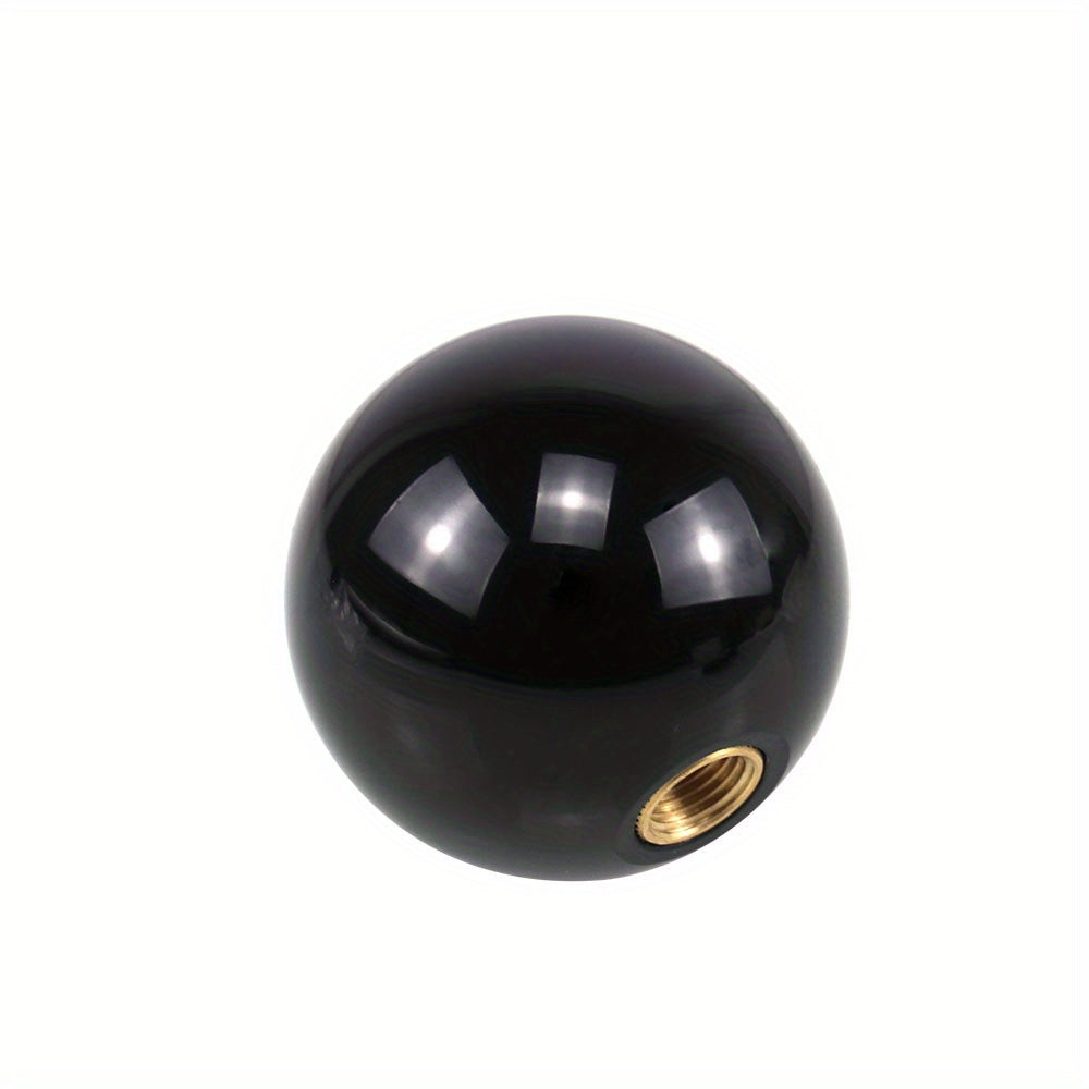 Cross-Border Best Seller Car Modification Gear Shift Knob Black 8 Ball Pool Black Eight Shift Knob + Aluminum Adapter