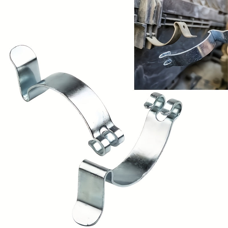 4 Pack Universal Air Filter Housing Clamp - Durable Metal Fastening Buckle, Secure External Box Connection for Other Vehicles