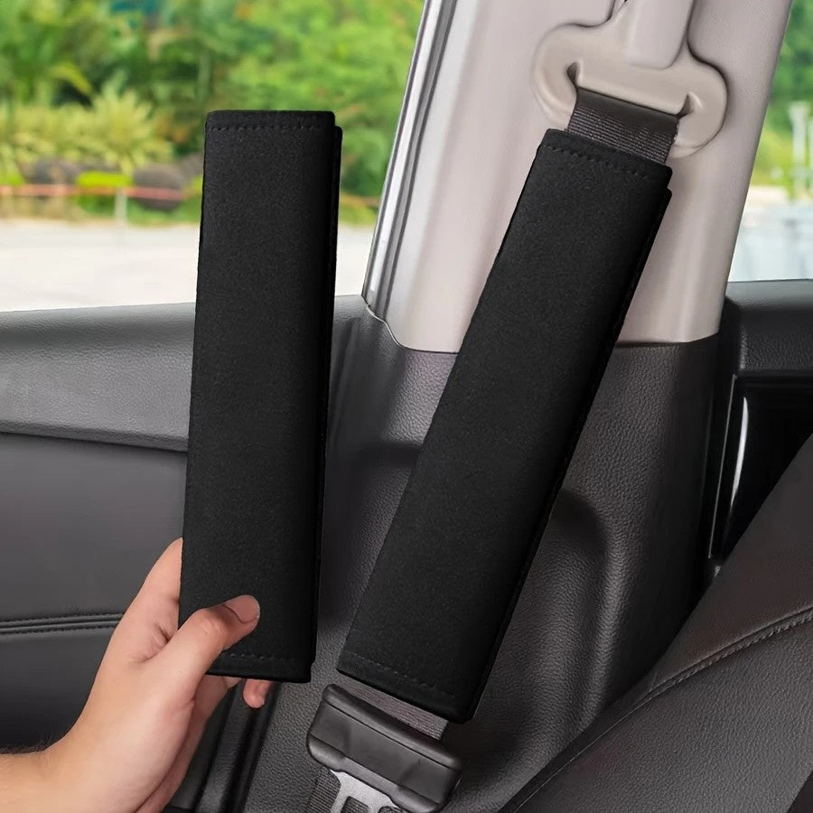 2pcs Car Ice Silk Shoulder Protector Cover – Unisex Design, All-Season Comfort, Soft & Cozy, Adds Elegance to Car Interior