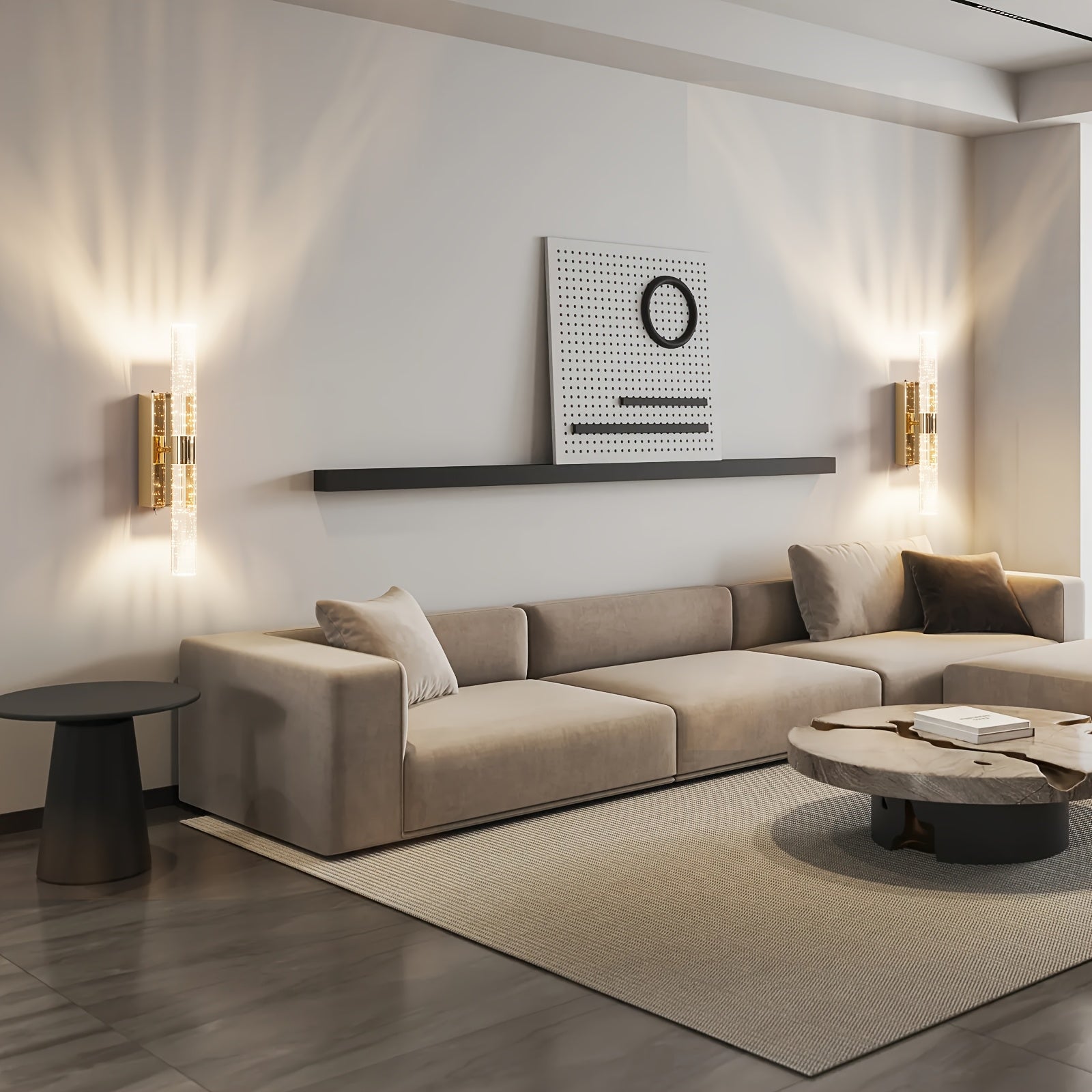 Battery Operated Wall Light 10000mAh Rechargeable Battery Powered Wall Light Indoor Wall Light No Hardwiring Remote Control Wall Light Dimmable Wall Light Accessories Bedroom Living Room (1pc)