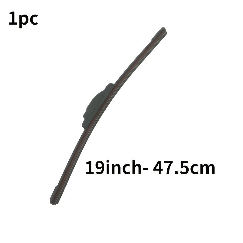 Single Piece of 6-Layer Rubber Strip Wiper for Car, Silent Operation