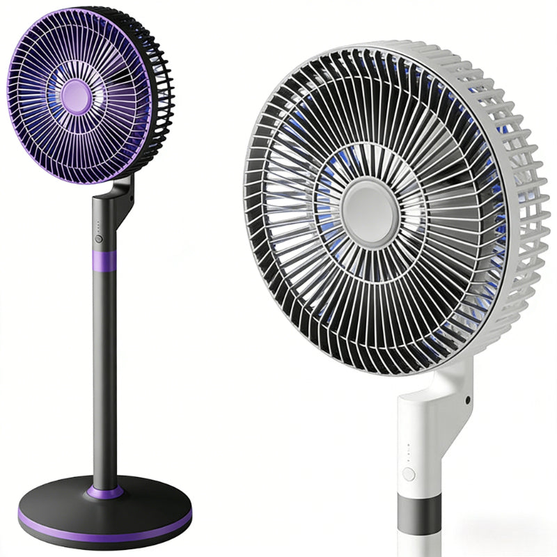 Home Air Circulating Standing Fan, High Wind Power Electric Fan, Powerful Energy-Saving Quiet Desktop Vertical Floor Fan