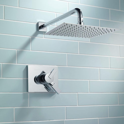 1pc 12" Square / 12"x8" Rectangular Waterfall Rain Shower Head - High Flow Stainless Steel, Polished Chrome Finish, Rustproof & Durable, Ceiling/Wall Mount, Includes Teflon Tape Installation Kit