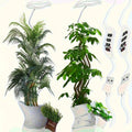 VVIA可调光全光谱LED植物生长灯 - USB供电可调节/户外植物灯，适用于室内植物、幼苗、温室、阳台花园 - 便携式插电式光合促进灯（无需农药）