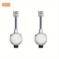 [1 pc] Jiayun Wall-Mounted Shower Suction Cup Holder, Handheld Adjustable Showerhead Bracket for Shower System - Grey, ABS Plastic, No Drilling Needed - Easy to Use, American Standard G1/2 Connector Port, Summer Shower Accessory