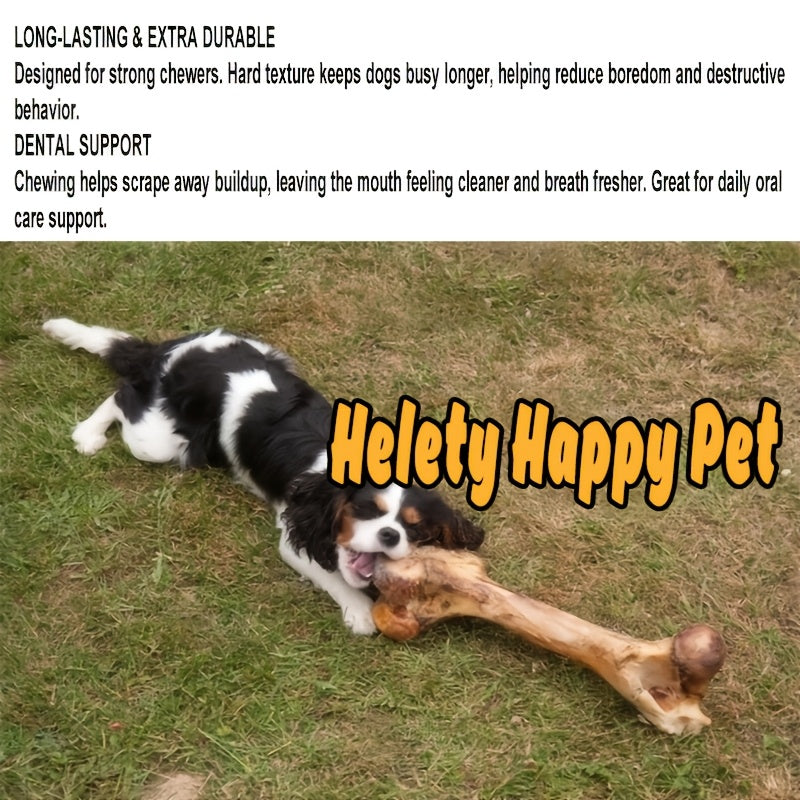 寵物牛骨棒，適用於所有尺寸的犬類，包括大型、中型和小型犬種