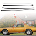 4-Piece Window Sweeps Felt Kit for Chevrolet Camaro, 1970-1981