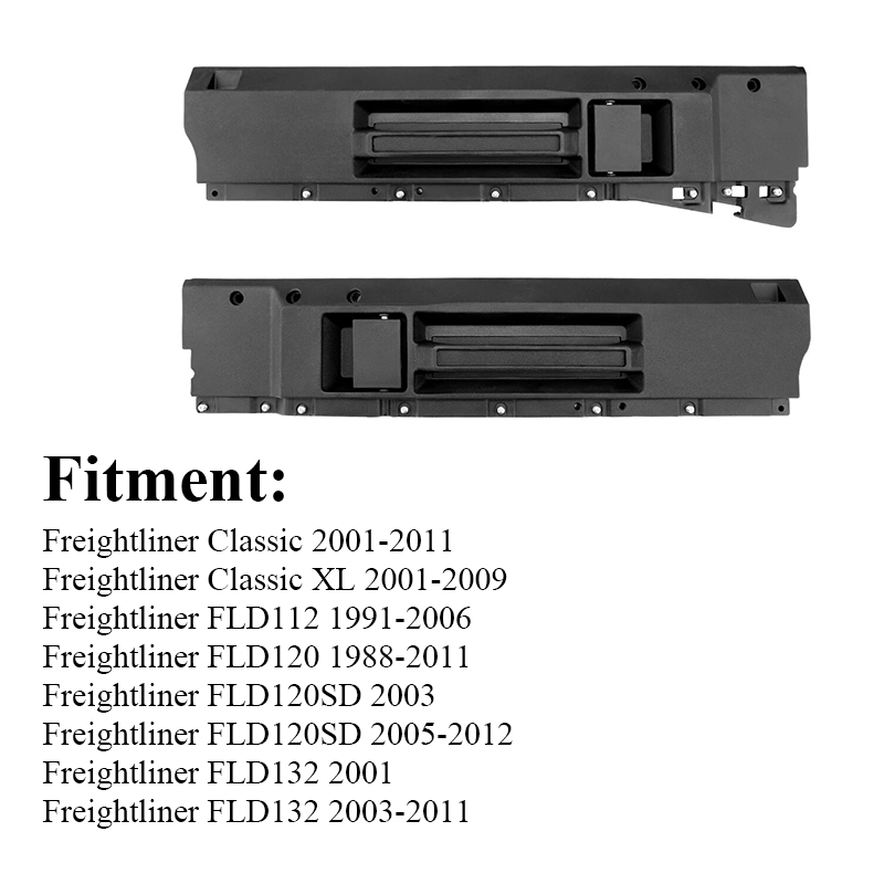 Interior Door Handle for Freightliner FLD 112 120 Front Left Driver Side & Right Passenger Side OE 7615209 7615210