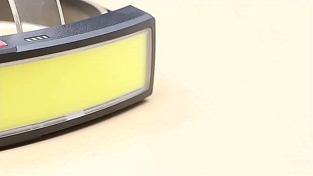 1PC COB Headlamp, USB Rechargeable Reading Flashlight, 3 Lighting Modes, Bright Portable Bedside Study Flood Light for Home Office Use