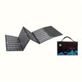 30W Portable Foldable Solar Charger Panel, Lightweight, USB Connector with Carabiners, Solar Powered Travel Charger for Mobile Phones - Outdoor Emergency Power Supply
