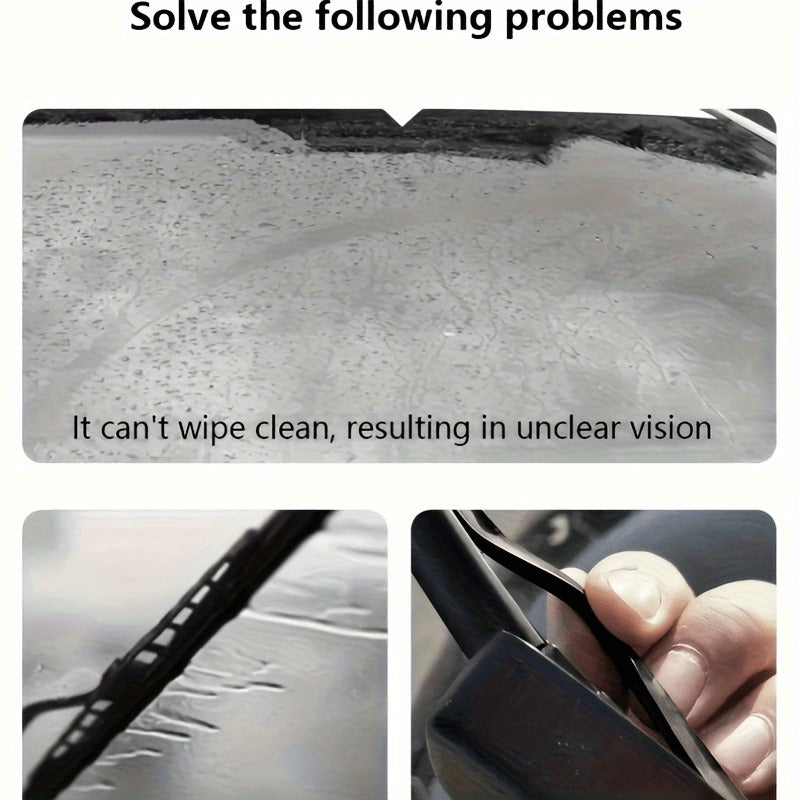 1pc Wiper Blade Repair Tool – Windshield Wiper Rubber Refurbisher, Universal Frameless Wiper Restorer Kit, Car & Truck Wiper Maintenance Tool, Extends Wiper Life, Improves Rainy Day Visibility, Compact Ergonomic Design