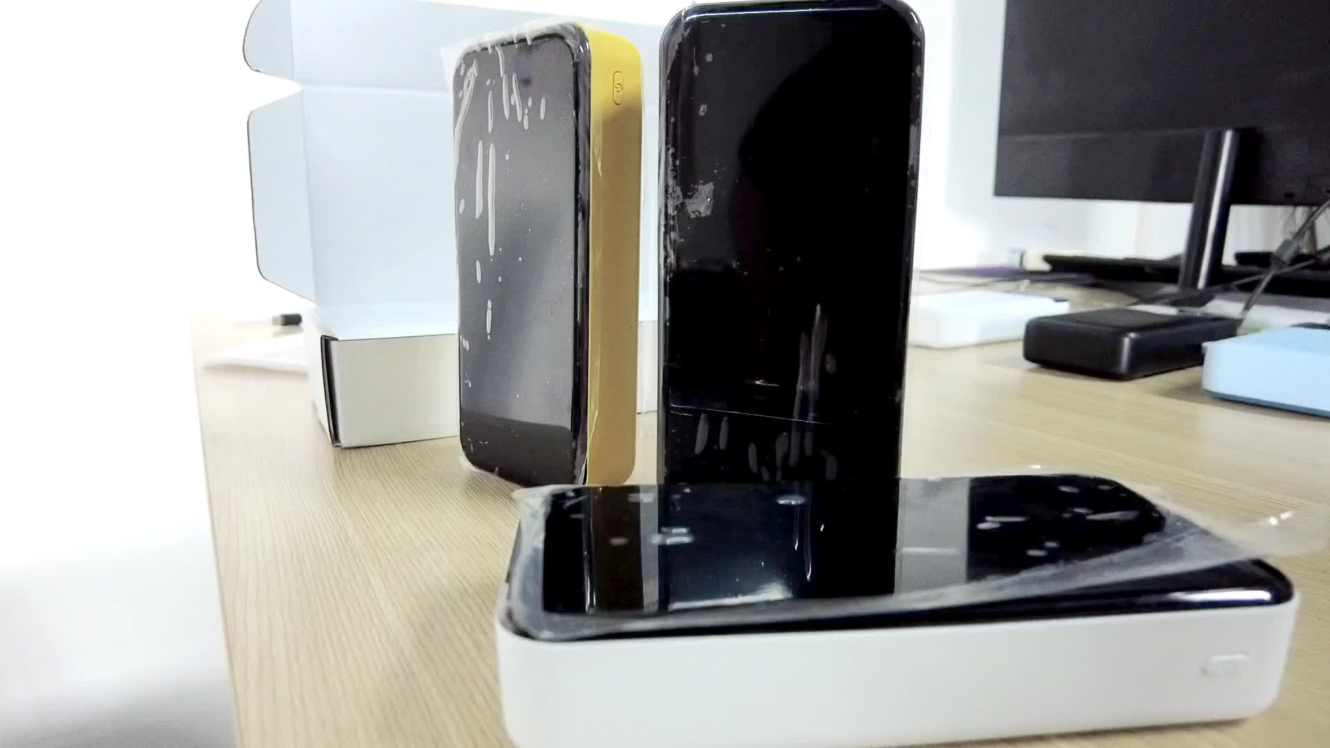 20000mAh Power Bank with LED Power Display, Built-in LED Light, Dual Input/Output, Compact and Portable Mobile Charger