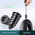20/40/80pcs Bulk Pack – Vacuum Tire Quick Repair Kit with Spiral Nails, Self-Repair Tire Rubber Plugs & Mushroom Plugs, Non-Damage Fast Tire Repair Tool for Car & Motorcycle Tubeless Tires