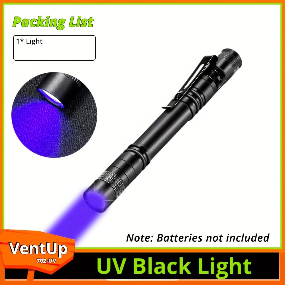 1PC Aluminum UV Flashlight Red Light Green Light Torch White Light 4 Light Colors Optional for Night Lighting Camping Fishing Water Leak Pet Urine Scorpion Hotel Inspection Dry Stains Bed Bugs