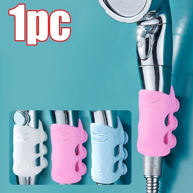 1pc Suction Cup Shower Head Holder - Portable, Rustproof, Freely Adjustable Position