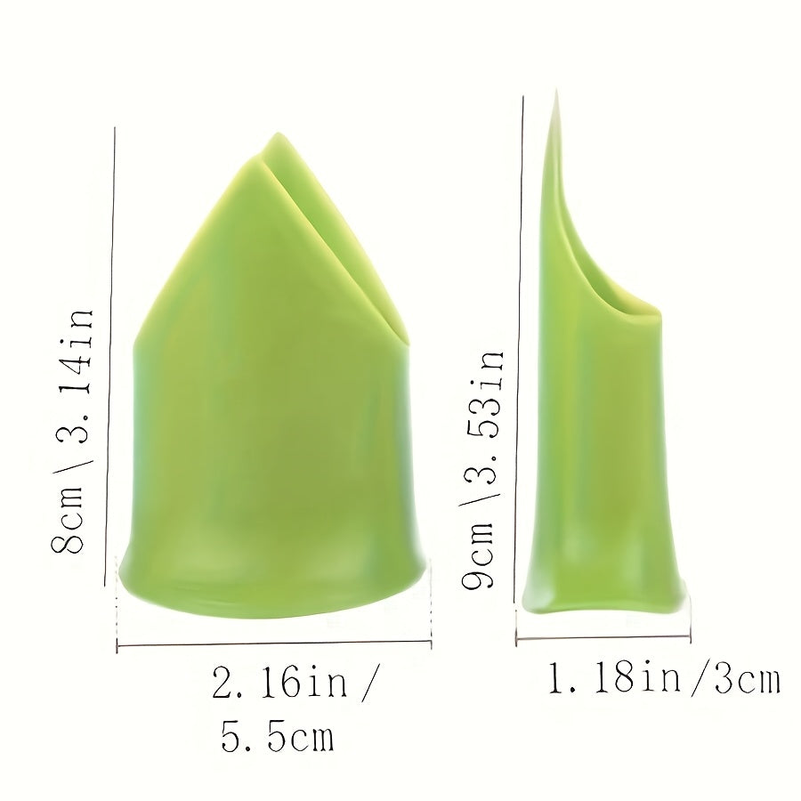 2Pcs Pepper Seed Remover, Plastic Jalapeño Core Remover, Multifunctional Household Chili Deseeder Kitchen Tool