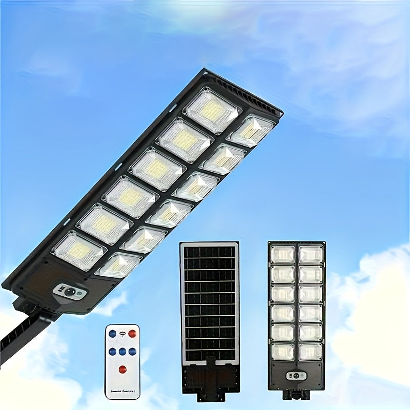 [New Model] All-in-One Solar Street Light, Ultra-Bright Outdoor Home Courtyard Light Design, PIR Motion Sensor Wall Light for Urban and Rural Lighting, 100 Application Scenarios