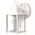 One-Piece Die-Cast Aluminum Outdoor Wall Light, Modern European-American Style, Durable, Corridor, Garden, Doorway Lighting Wall Sconce