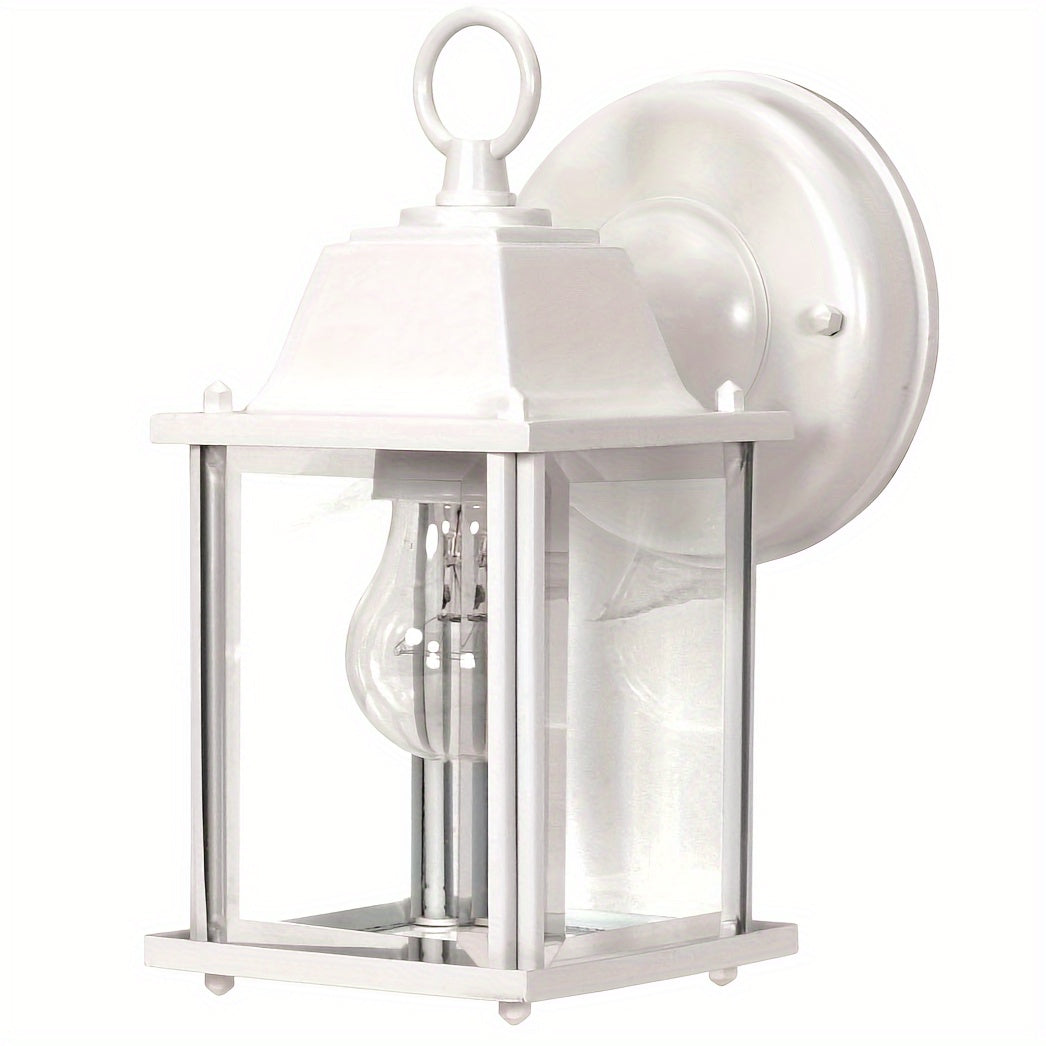 One-Piece Die-Cast Aluminum Outdoor Wall Light, Modern European-American Style, Durable, Corridor, Garden, Doorway Lighting Wall Sconce