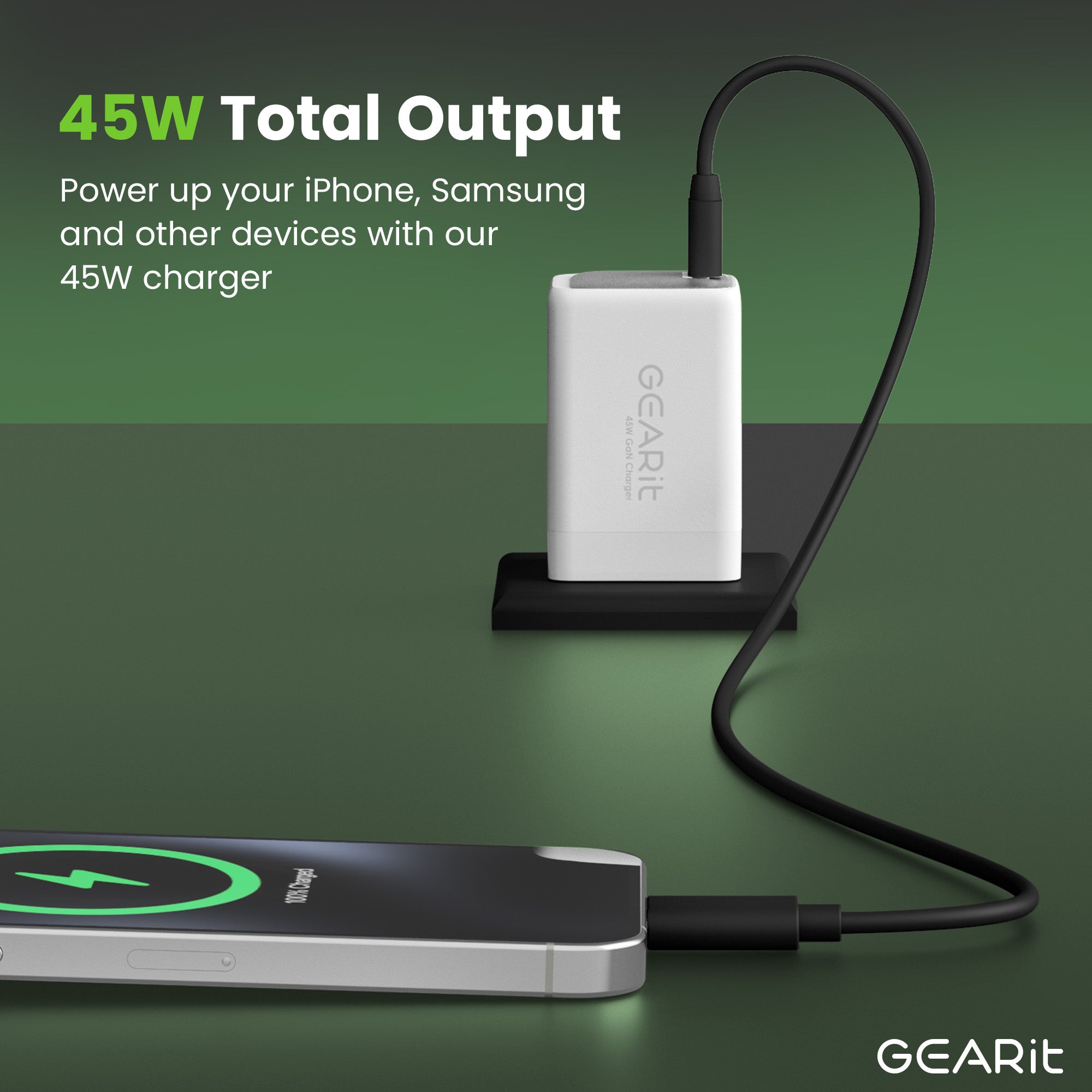 45W USB-C Super Fast GaN Charger