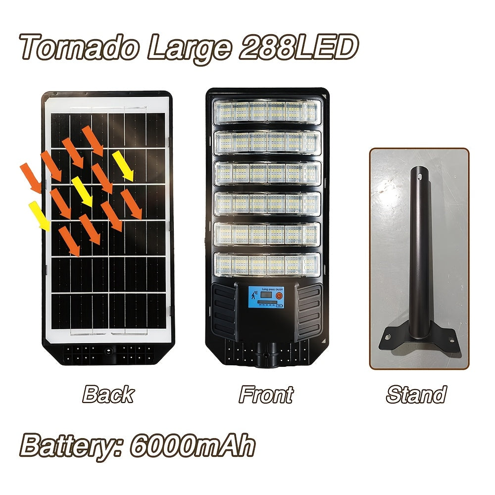 Zero Electricity Cost Professional Solar LED Light, 270° Wide Angle IP65 Heavy Duty Security Sensor Light | Suitable for Farm, Driveway, Garage, Patio, Fence, Deck, Pool, Shed, Wall and Winter-Use Remote Dimming | Christmas & Black Friday Special Offer