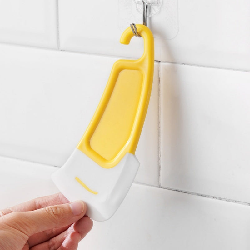 1/3/5Pcs Multifunctional Silicone Cleaning Scraper, Soft Kitchen Silicone Scraper, Flexible Head Cleaner for Removing Oil Stains and Water Marks on Pots, Pans and Stovetops