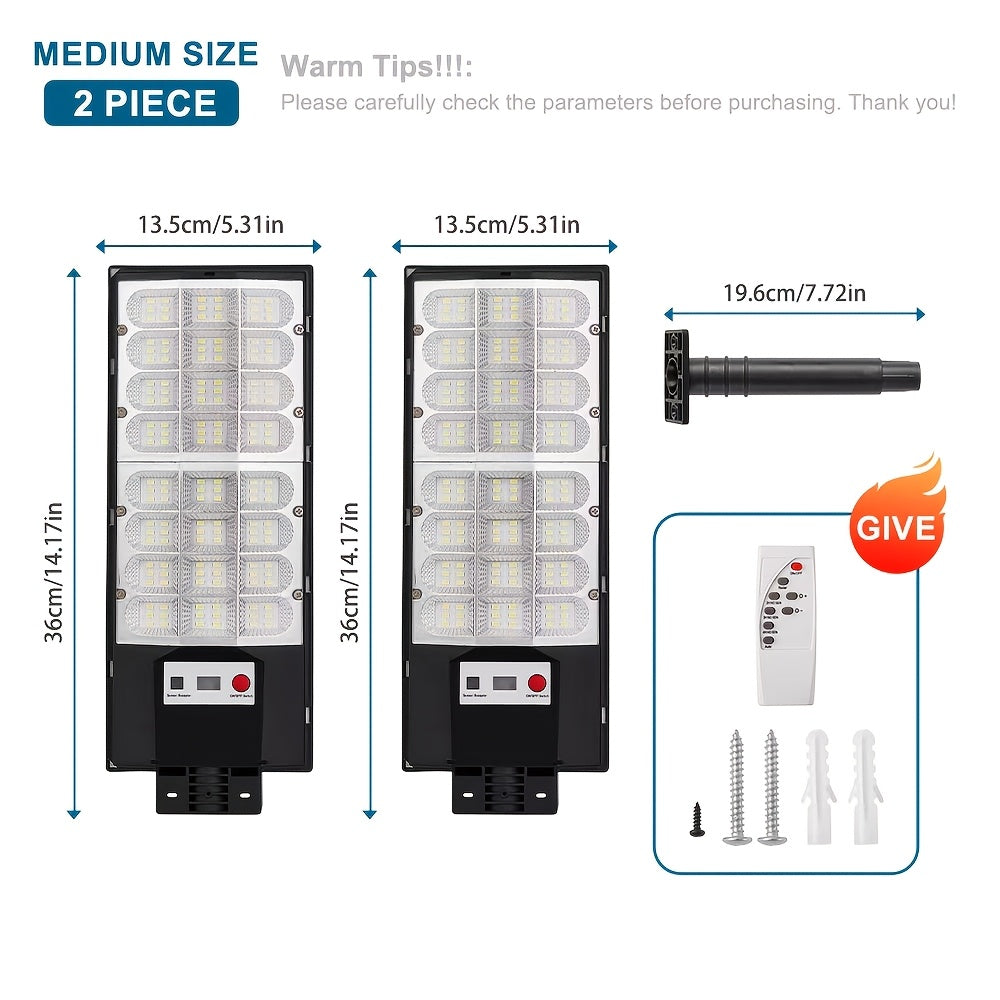 1/2 Pack Zero Electricity Cost Powerful Super Bright Solar PIR Motion Sensor LED Outdoor Street Light IP65 Wide Angle Courtyard Villa Garage Lighting Light