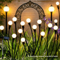 6-Head Solar Firefly Lawn Garden Light, Perfect for Outdoor Garden Paths and Lawn Decoration, Ideal Choice for Halloween, Christmas, New Year and Ramadan Decoration