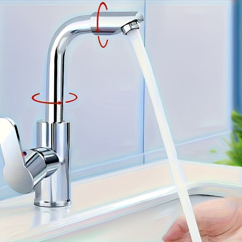 13 Scenes & 11 Holidays - 360° Swivel Stainless Steel Bathroom Faucet with Separate Hot/Cold Control, Built-in Filter & G1/2" Connection - Easy Install, Efficient Water Flow, Modern Design, Premium Finish, All-Season Use
