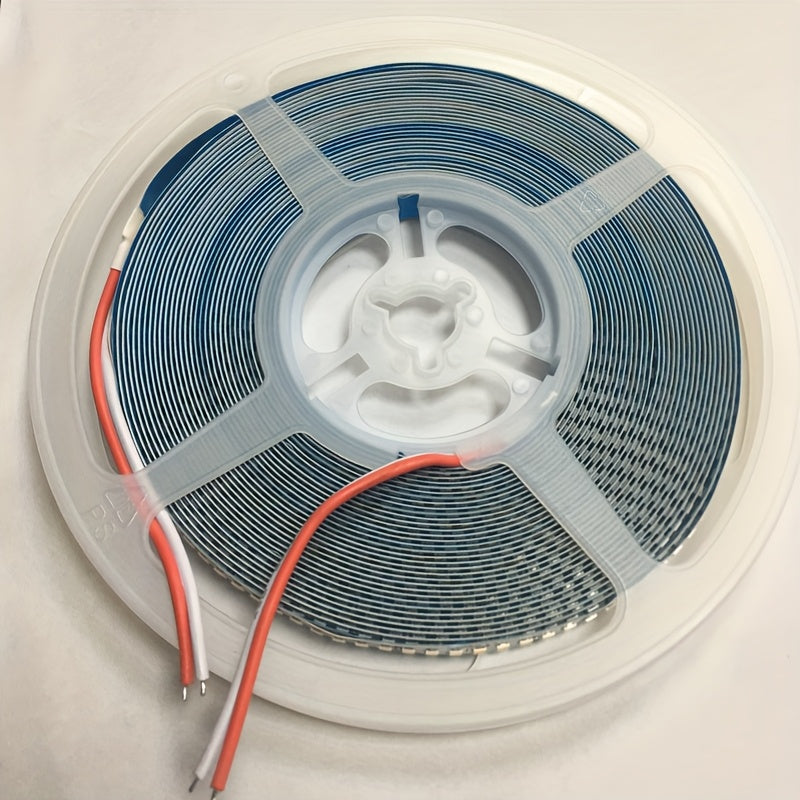 10米/32.8英尺 24V 2400灯珠 LED灯带 - 3000K暖白色 10毫米宽 LED灯带 适用于室内 轻松安装于天花板、地板、婚礼、派对、零售店、酒店（不含电源）