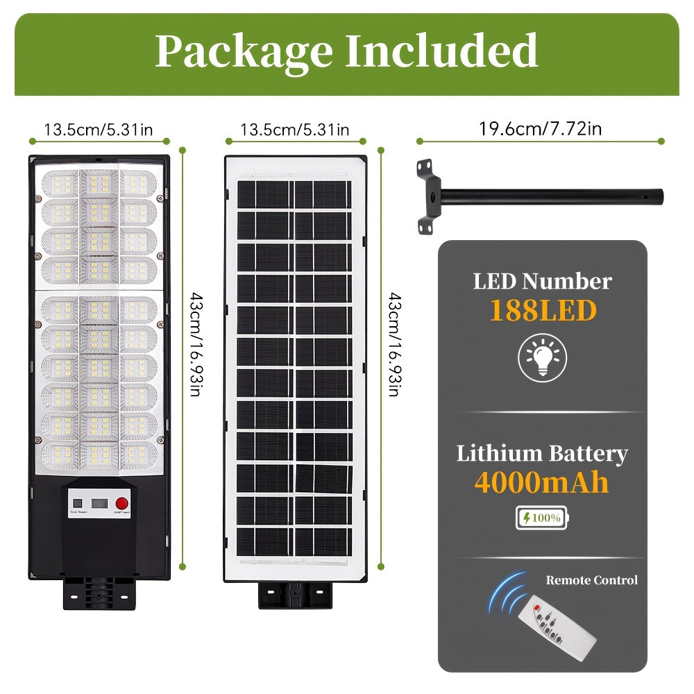 1/2 Pack Zero Electricity Cost Powerful Super Bright Solar PIR Motion Sensor LED Outdoor Street Light IP65 Wide Angle Courtyard Villa Garage Lighting Light