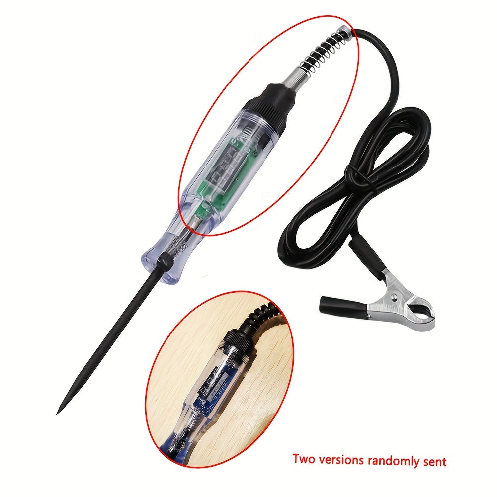 1pc Digital Car Circuit Tester with LED Display – Automotive Diagnostic Test Pen, 6-24V DC Auto Voltage Tester – Electrical Testing Tool for Cars & Trucks, Bidirectional Test Probe