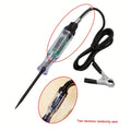 1pc Digital Car Circuit Tester with LED Display – Automotive Diagnostic Test Pen, 6-24V DC Auto Voltage Tester – Electrical Testing Tool for Cars & Trucks, Bidirectional Test Probe