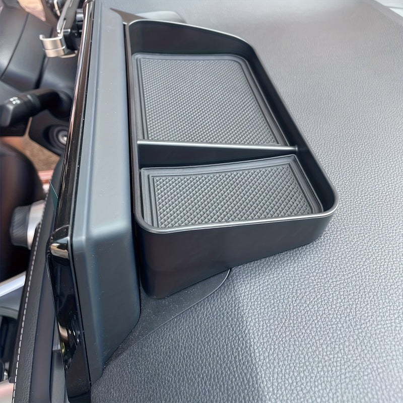 Non-Slip Dashboard Tray - Heavy Duty Non-Slip Car Organizer, Front-Open Design, Universal Fit for All Vehicles - Securely Holds Phone, Keys, Coins, and Cards - Auto Accessory, Front-Open Design, Essential for Road Trips