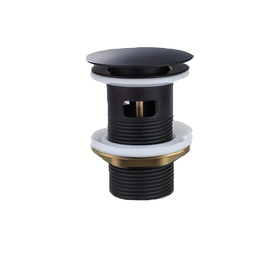 Universal Pop-Up Sink Drain Stopper - Fast Drain for Wash Basin, Bathroom Faucet Accessory, Kitchen & Bathroom Part