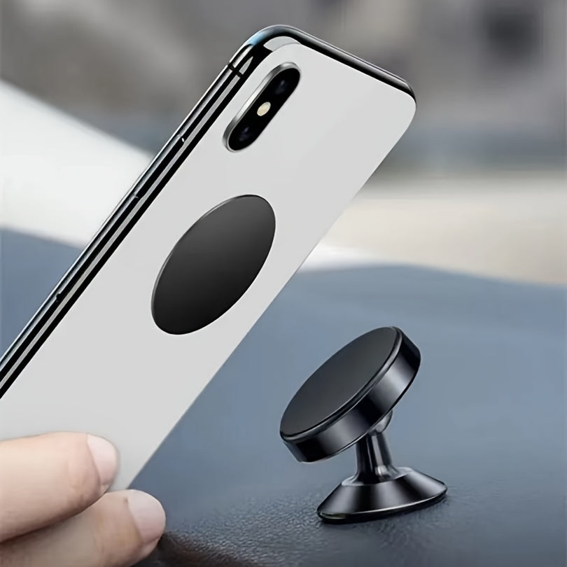 Universal Super Strong Magnetic Metal Car Phone Holder – Rotating Air Vent Clip Mount