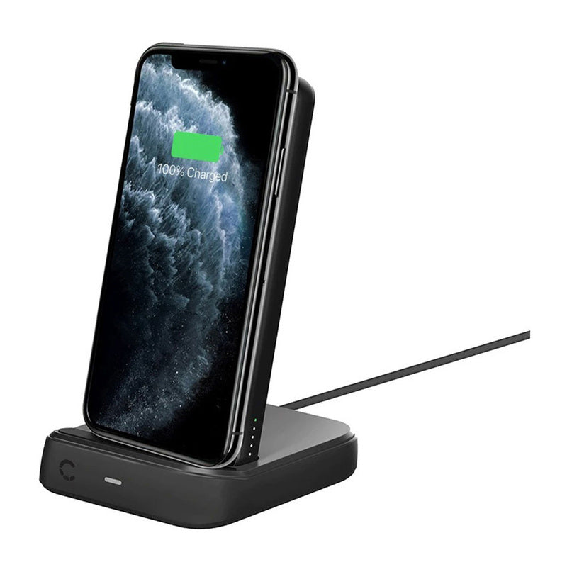 Cygnett ChargeUp Duo 10000mAh Wireless Powerbank Charging Dock CY3038PBCHE Black