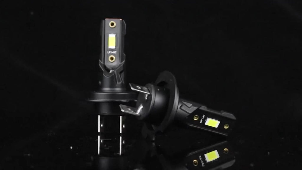 H7 LED Car Headlight Bulb 300W 60000LM Mini H7 Wireless Car Light +800% Brightness Spotlight Car Headlight 12V, No Battery Included