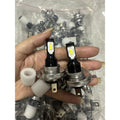 2-Pack 9003/H4/HB2 LED Headlight Bulb Set, 100W Super Bright White Light, High/Low Beam, 6000K, No Battery, 12-24V High Brightness Bulb | LED Durable Bulb Housing, Car Lighting Upgrade | High Brightness Bulb