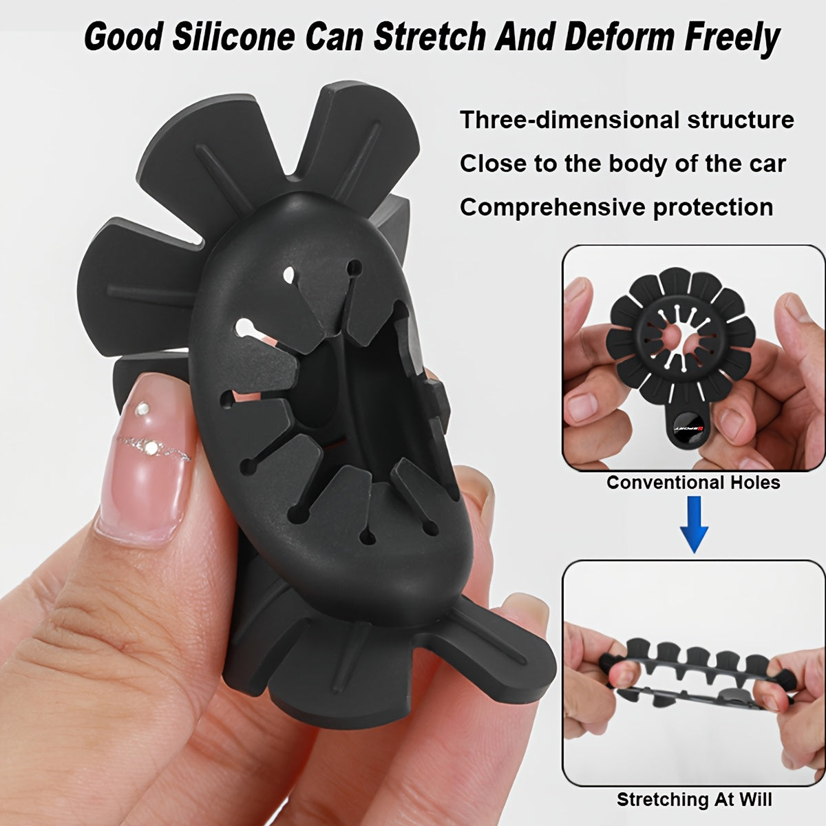 1pc Car Windshield Wiper Silicone Protector Cover – Wiper Arm Dust Cover Pad for Toyota Honda Mazda Mitsubishi Jeep MG Models