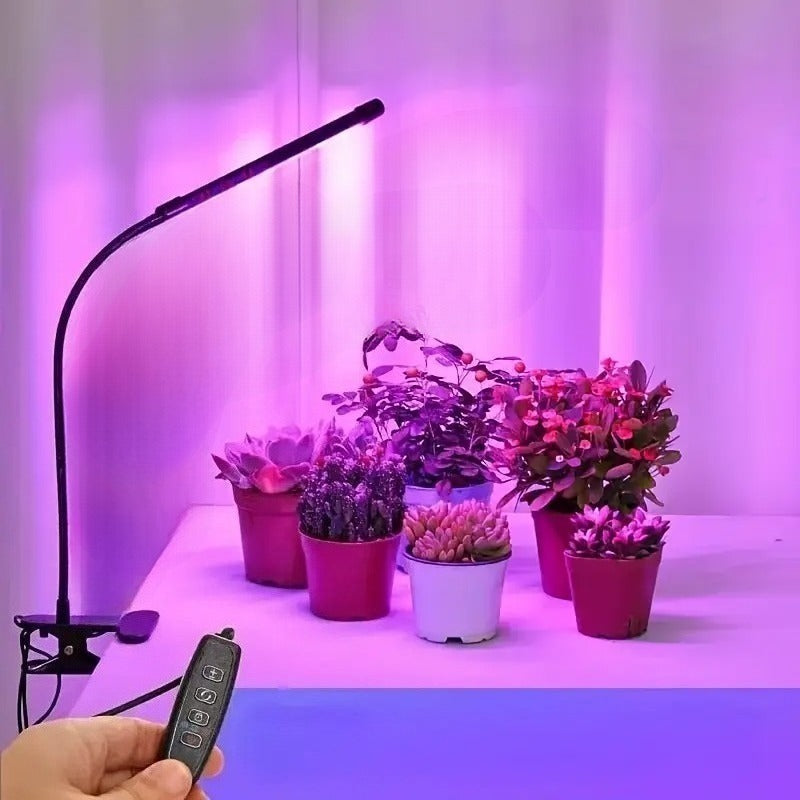 Indoor LED Plant Grow Light, Full Spectrum & Red-Blue Dual Spectrum, USB Powered, 3/6/12H Timer, 15W Power, Dimmable Design, Ideal for Seedling Propagation, Indoor Plant Care and Greenhouse Cultivation, Valentine's Day Exclusive