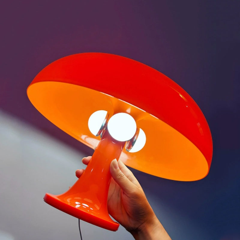 1 piece living room decorative lighting modern minimalist table lamp LED mushroom table lamp, desktop lighting lamp, for Christmas home decoration, Christmas ornament, room decoration, hotel bedroom bedside lamp