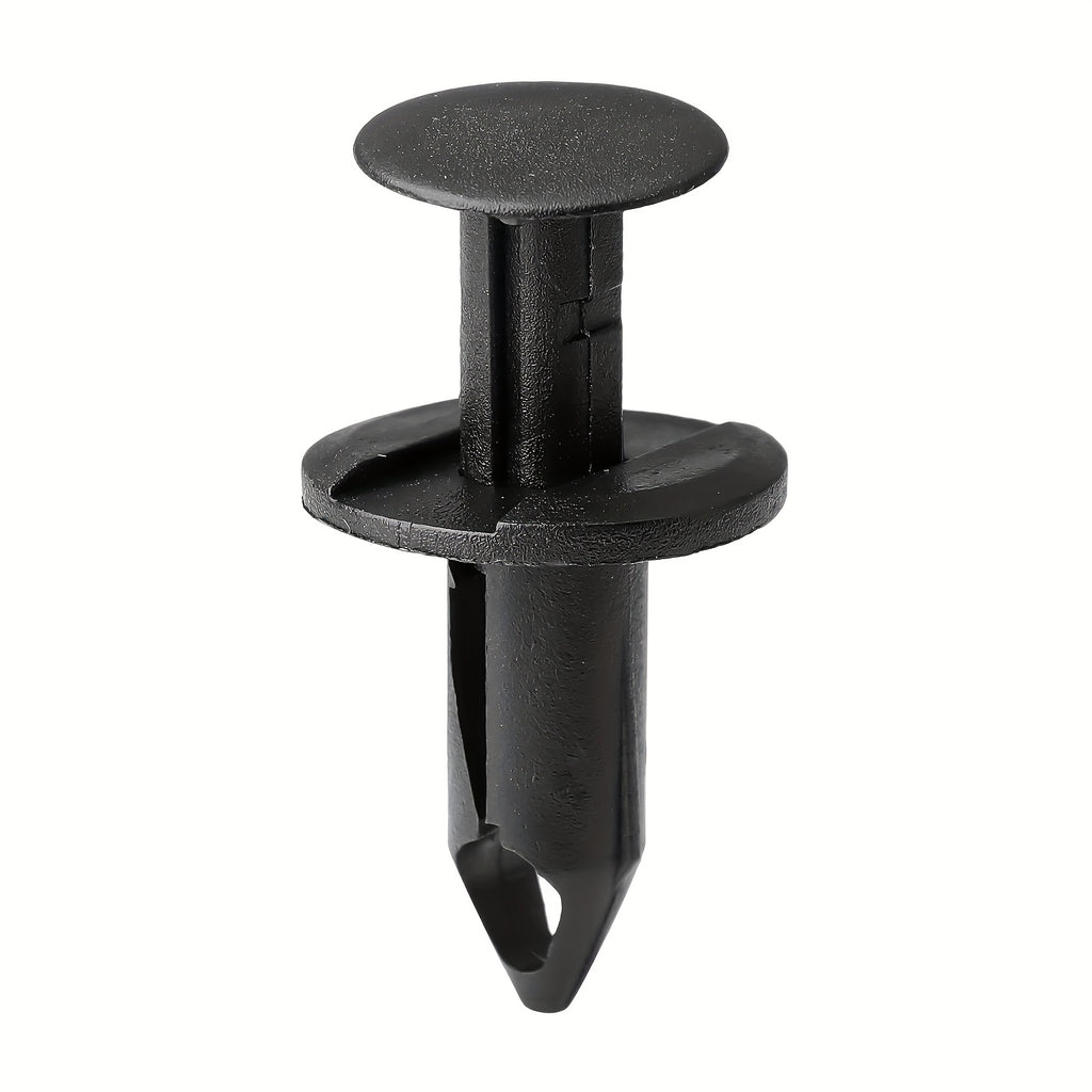 200PCS 8mm Plastic Push Rivet Fasteners, Bumper Pin Auto Clips Plastic Fastener Kit, Common Size Auto Push Rivets, Universal Plastic Panel Clips, Assorted Body Plastic Push Pins