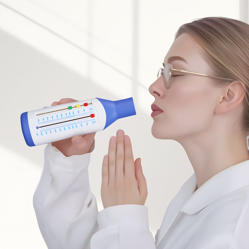 便携式峰值流量计，适用于PEF空气流量计、家用肺量计、儿童成人测试设备